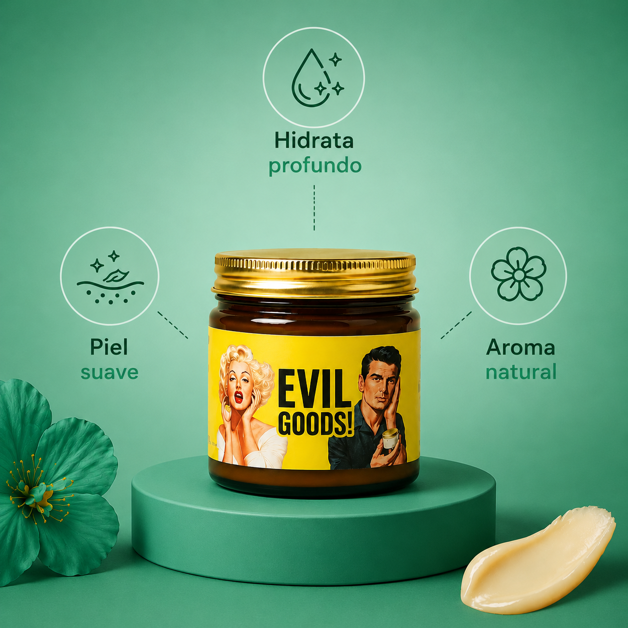 CREMA EVIL GOODS CEBO DE RES